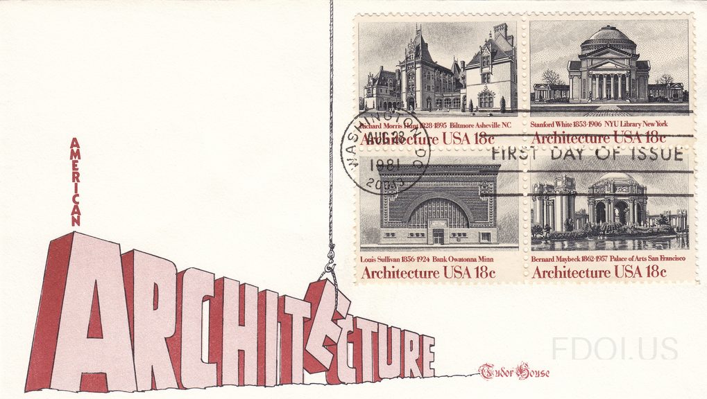 American Architecture 1981 block