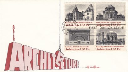 American Architecture 1981 block