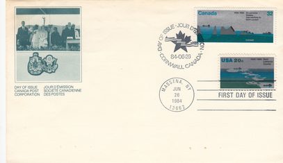 Saint Lawrence Seaway Canadian FDC