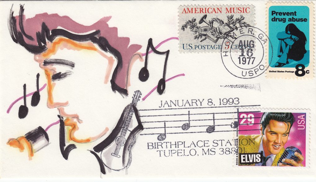 Elvis Presley death and birth