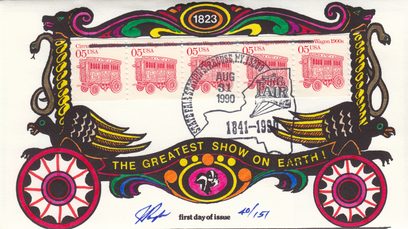 Circus Station strip of five