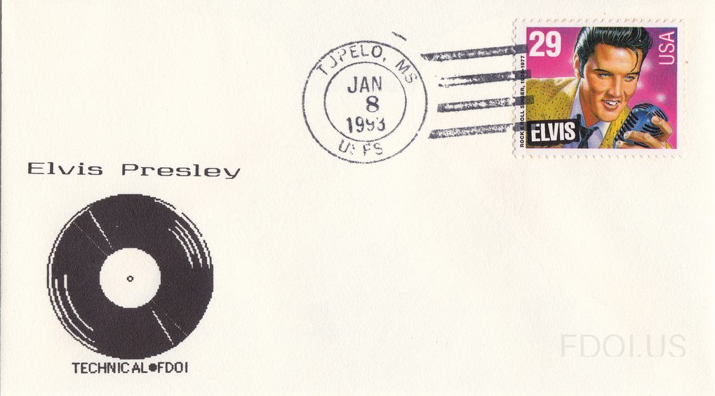 Elvis Presley, Tupelo hand cancel