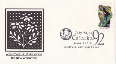 Wildflowers of America - Jack-in-the-Pulpit 1992