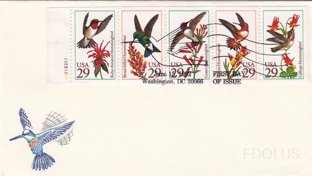 Hummingbirds booklet