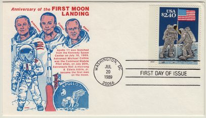 20th Anniversary of the First Moon Landing