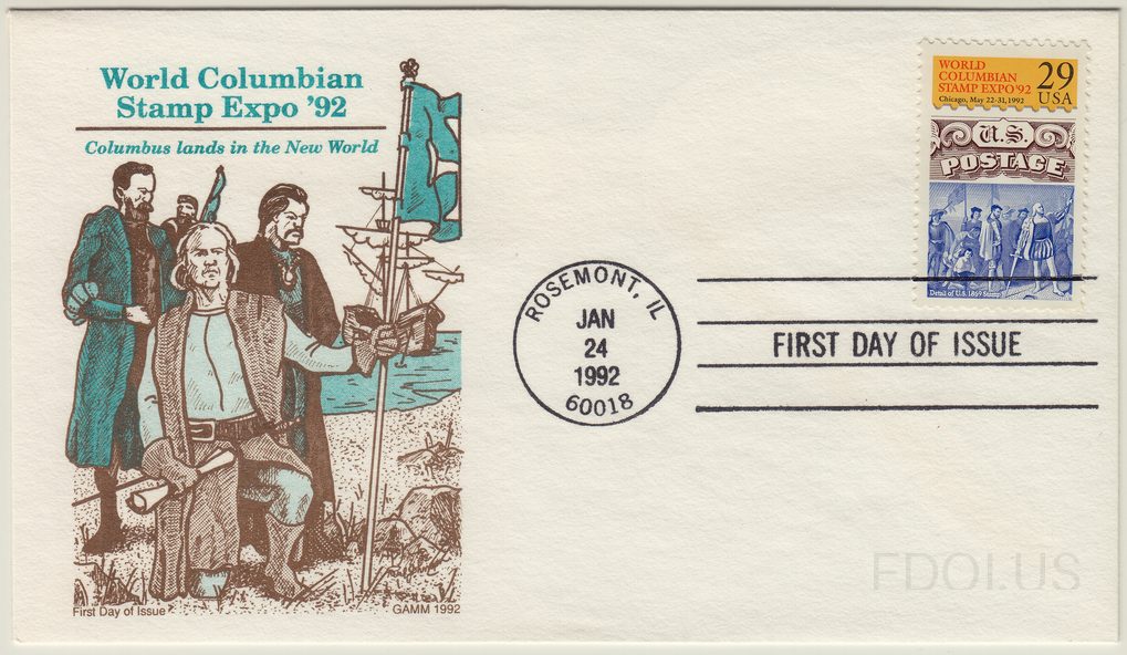 Word Columbian Stamp Expo