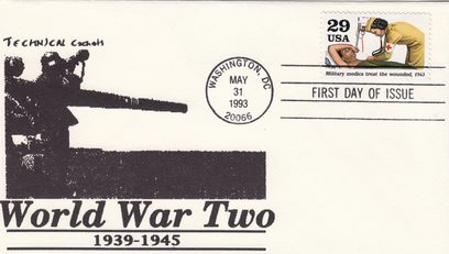 Military Medics WWII Commemorative - Technical Cachets