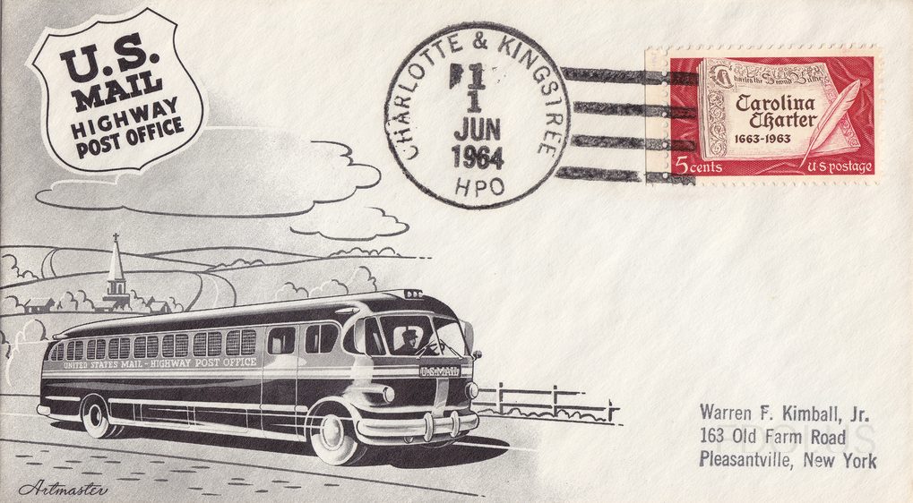 Charlotte and Kingstree Highway Post Office