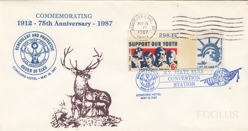 New York State Elks 75th Anniversary