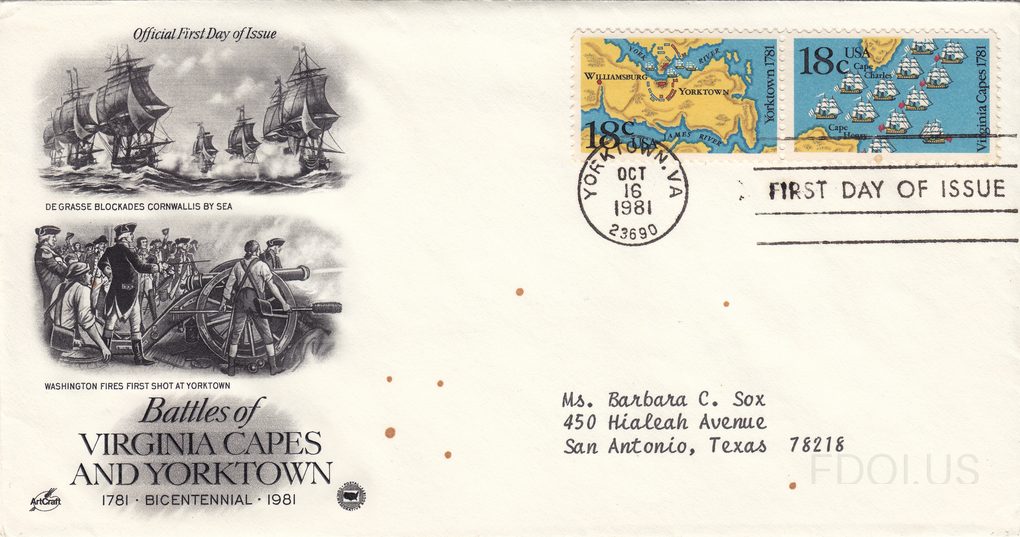 Virginia Capes and Yorktown