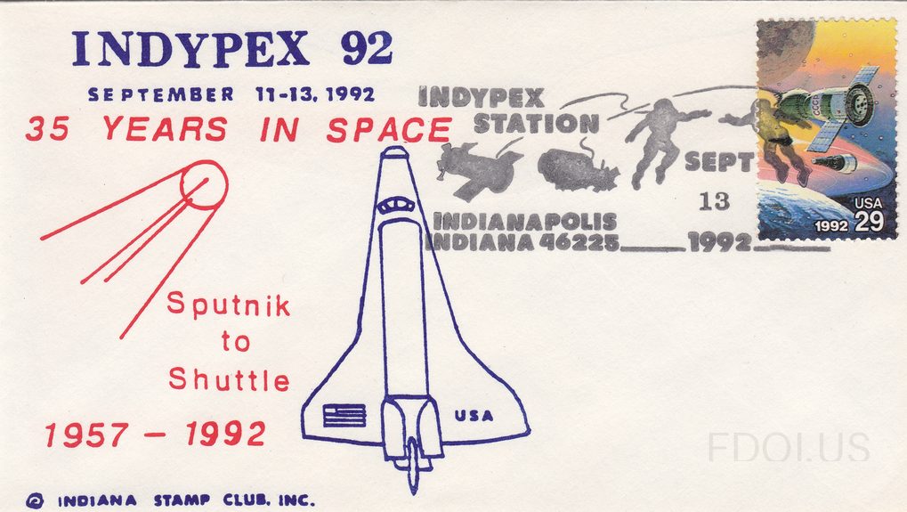 IndyPex 1992, 35 Years in Space