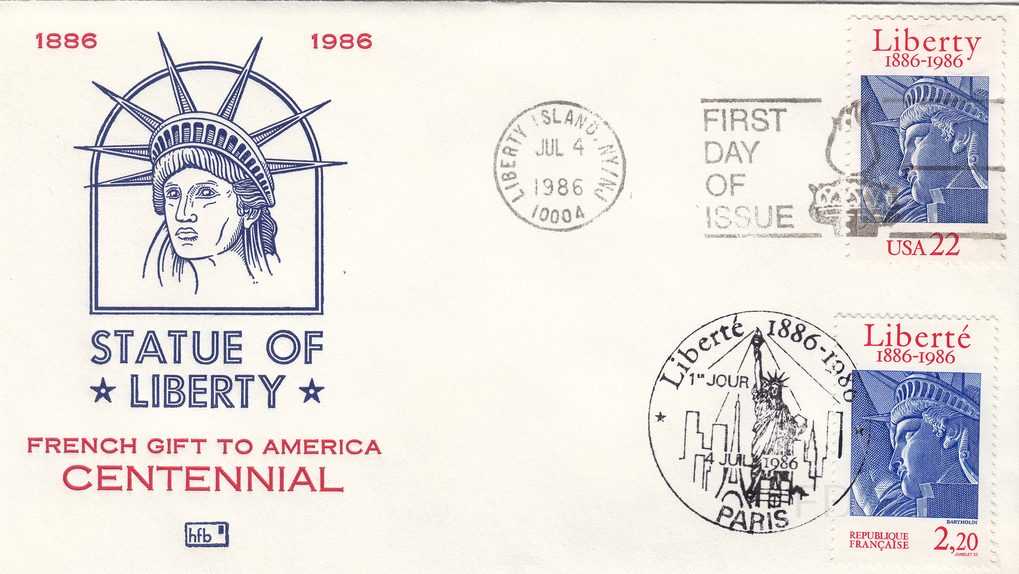 Statue of Liberty 1986 Joint Issue