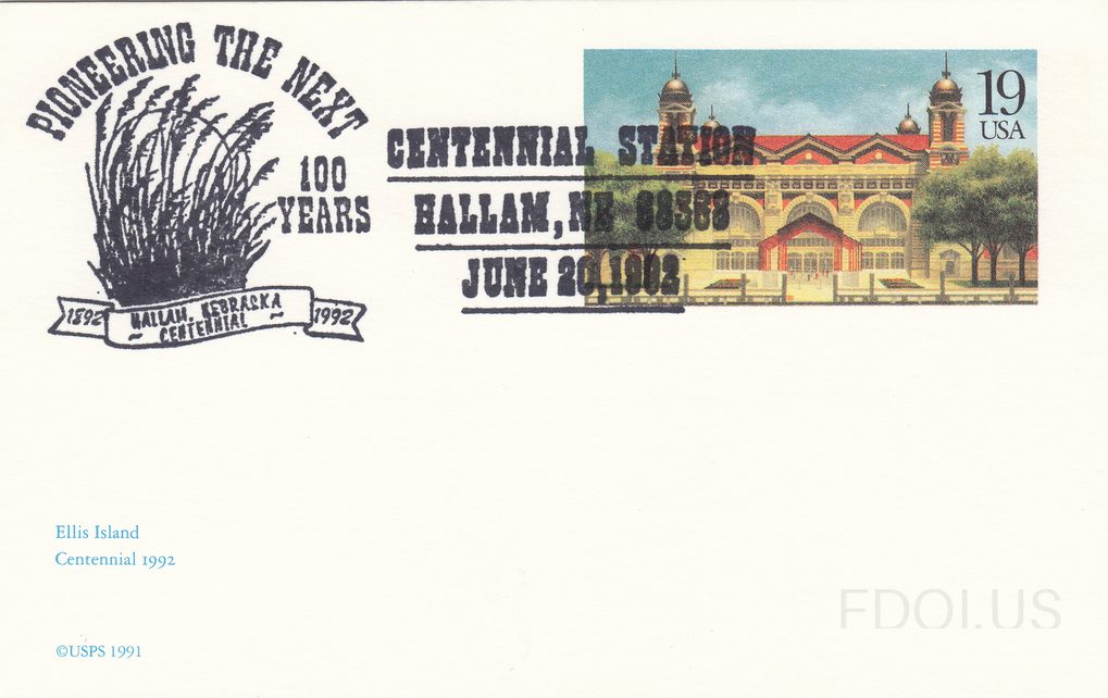 Hallam Nebraska Centennial