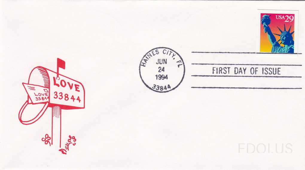 Statue of Liberty at Americover 1994