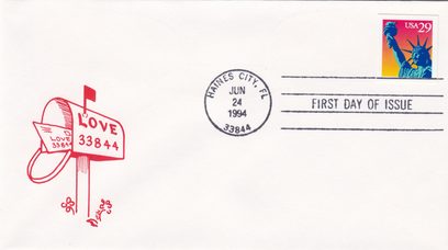 Statue of Liberty at Americover 1994