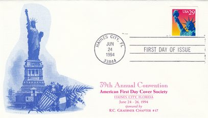 Statue of Liberty at Americover 1994