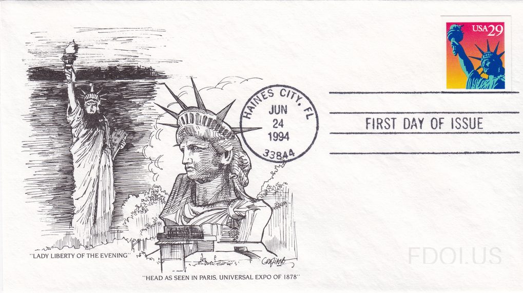 Statue of Liberty at Americover 1994