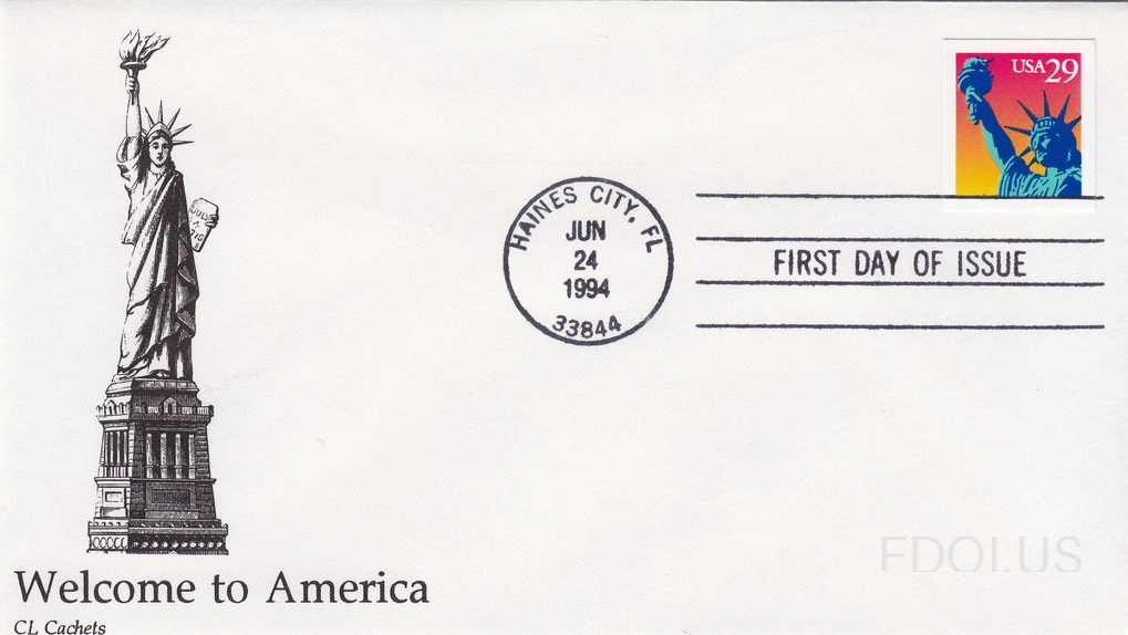 Statue of Liberty at Americover 1994