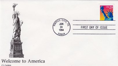 Statue of Liberty at Americover 1994