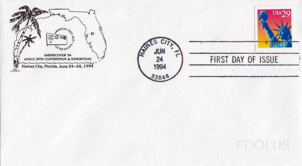 Statue of Liberty at Americover 1994