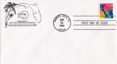 Statue of Liberty at Americover 1994