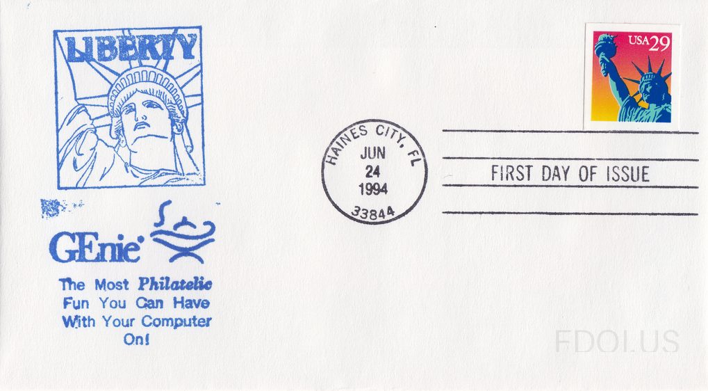 Statue of Liberty at Americover 1994