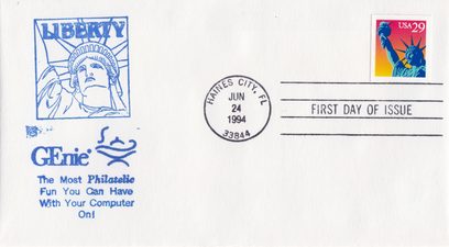 Statue of Liberty at Americover 1994