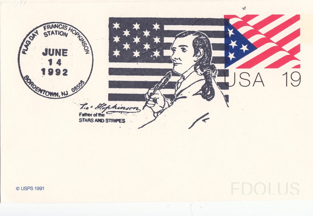 Flag Day Francis Hopkinson Station