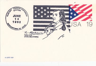 Flag Day Francis Hopkinson Station