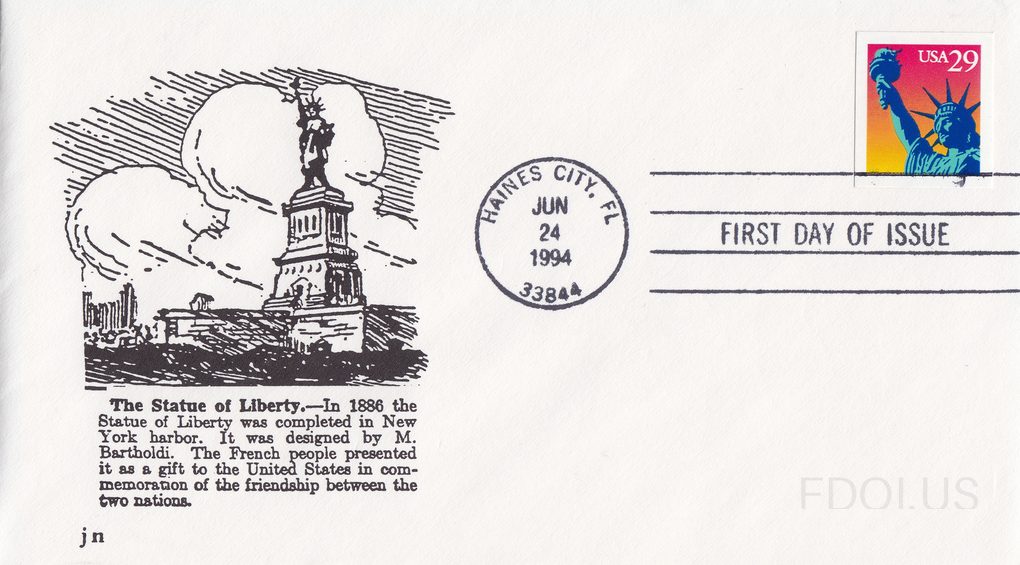 Statue of Liberty at Americover 1994