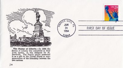 Statue of Liberty at Americover 1994