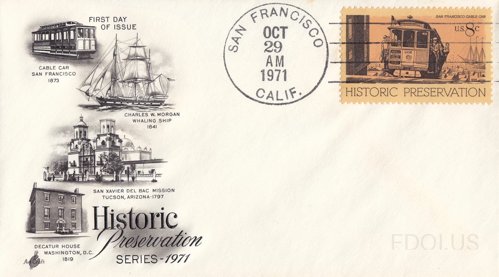 Unofficial Historic Preservation San Francisco Cable Car