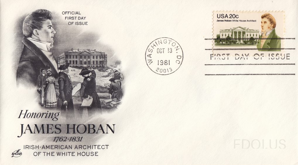 James Hoban, Irish-American Architect of the White House