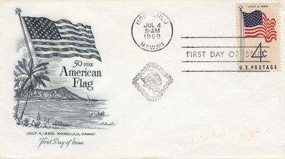 Fifty Star American Flag