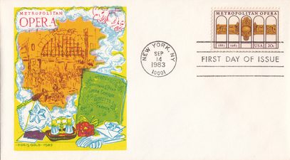 Metropolitan Opera by Doris Gold