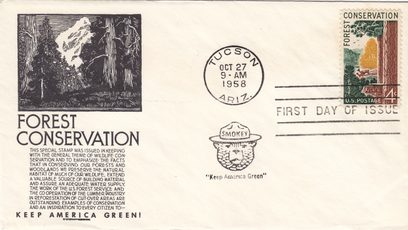 Smokey the Bear Forest Conservation