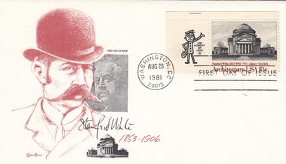 NYU Library in New York by Stanford White