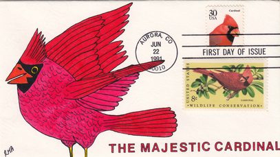 The Majestic Cardinal - Wildlife Conservation