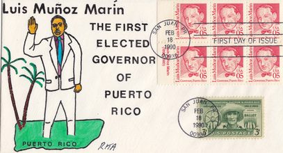 Luis Munoz Marin definitive stamp